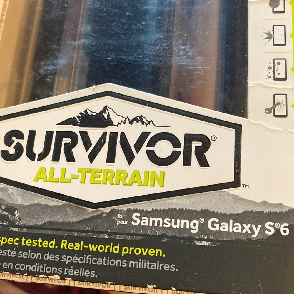 Griffin Survivor All-Terrain Samsung Galaxy S 6 black phone case
